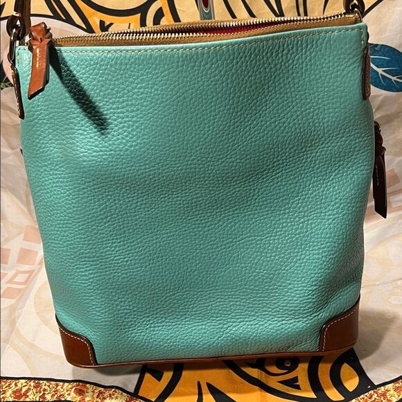 Dooney & Bourke Teal Shoulder Bag - Picture 8 of 16